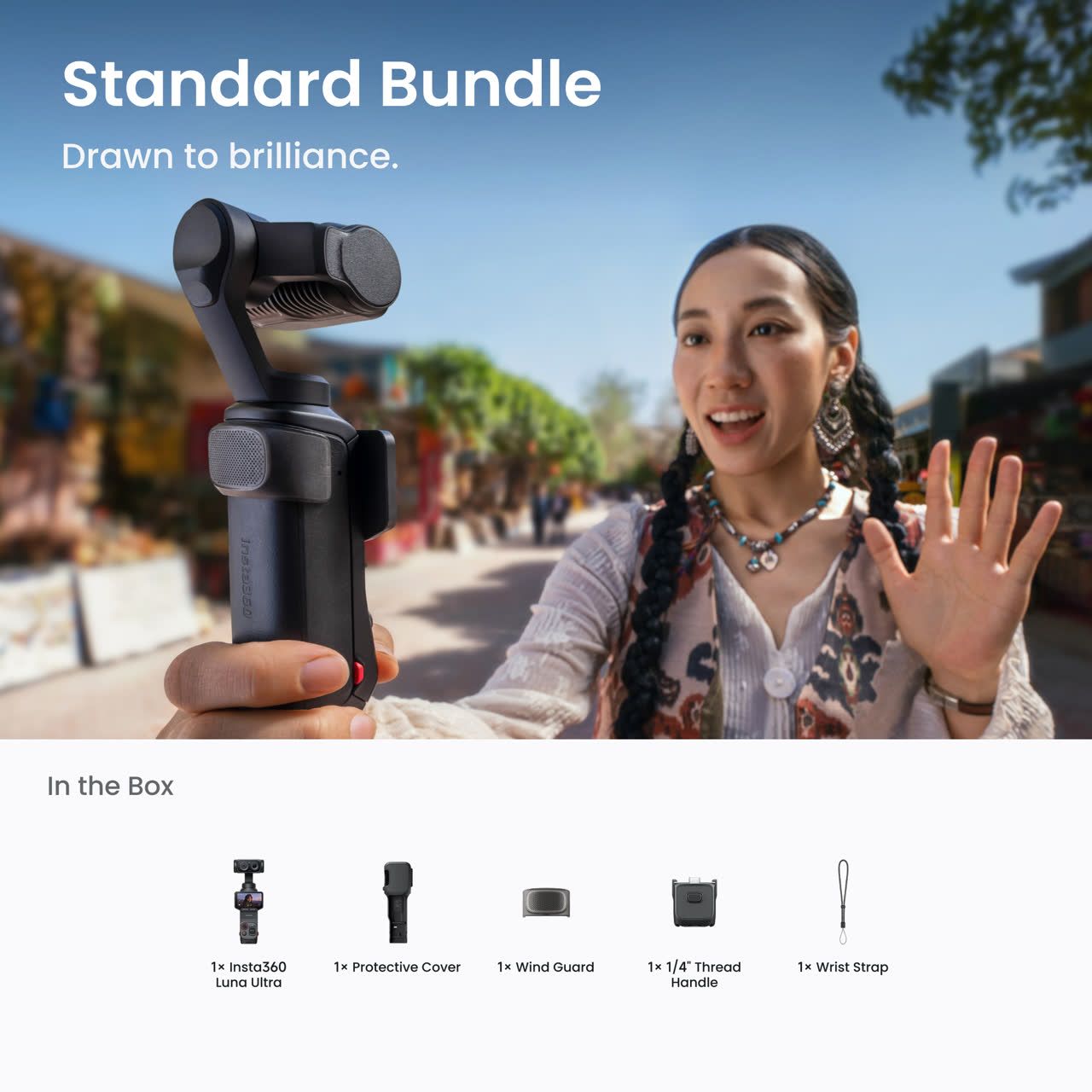 Insta360 X5 (luna Ultra) Negro